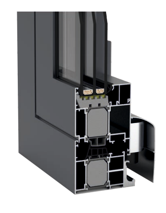 Stumdoma sistema Frame FTS 72 test